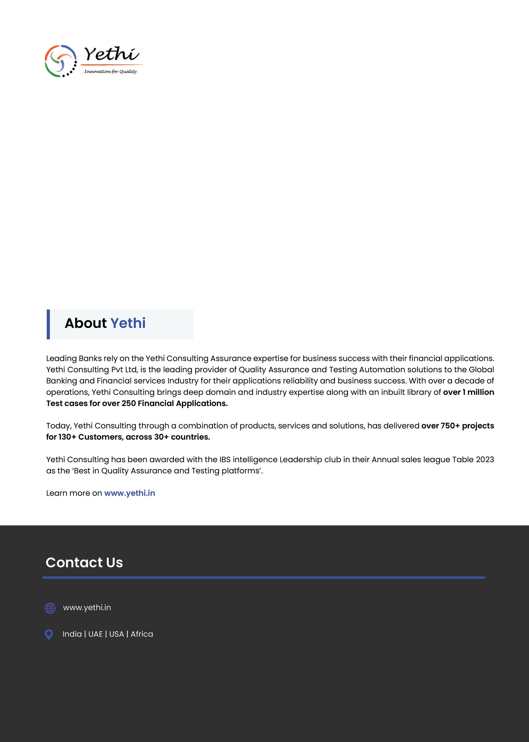 Omnichannel Transformation Through End-to-End Functional Testing for KYC Data Remediation of a Leading European Bank Client - page 3
