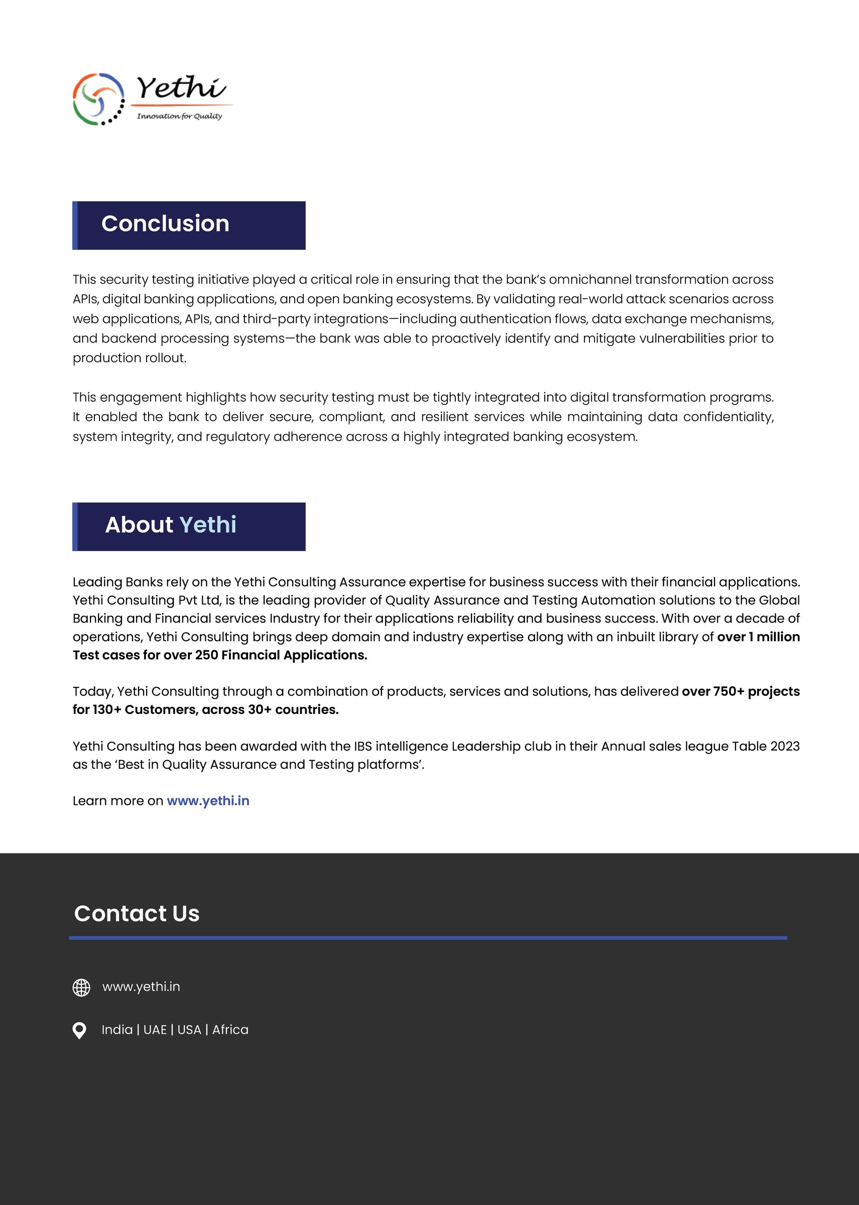 Secure Omnichannel Banking Transformation for a Leading European Bank - page 3