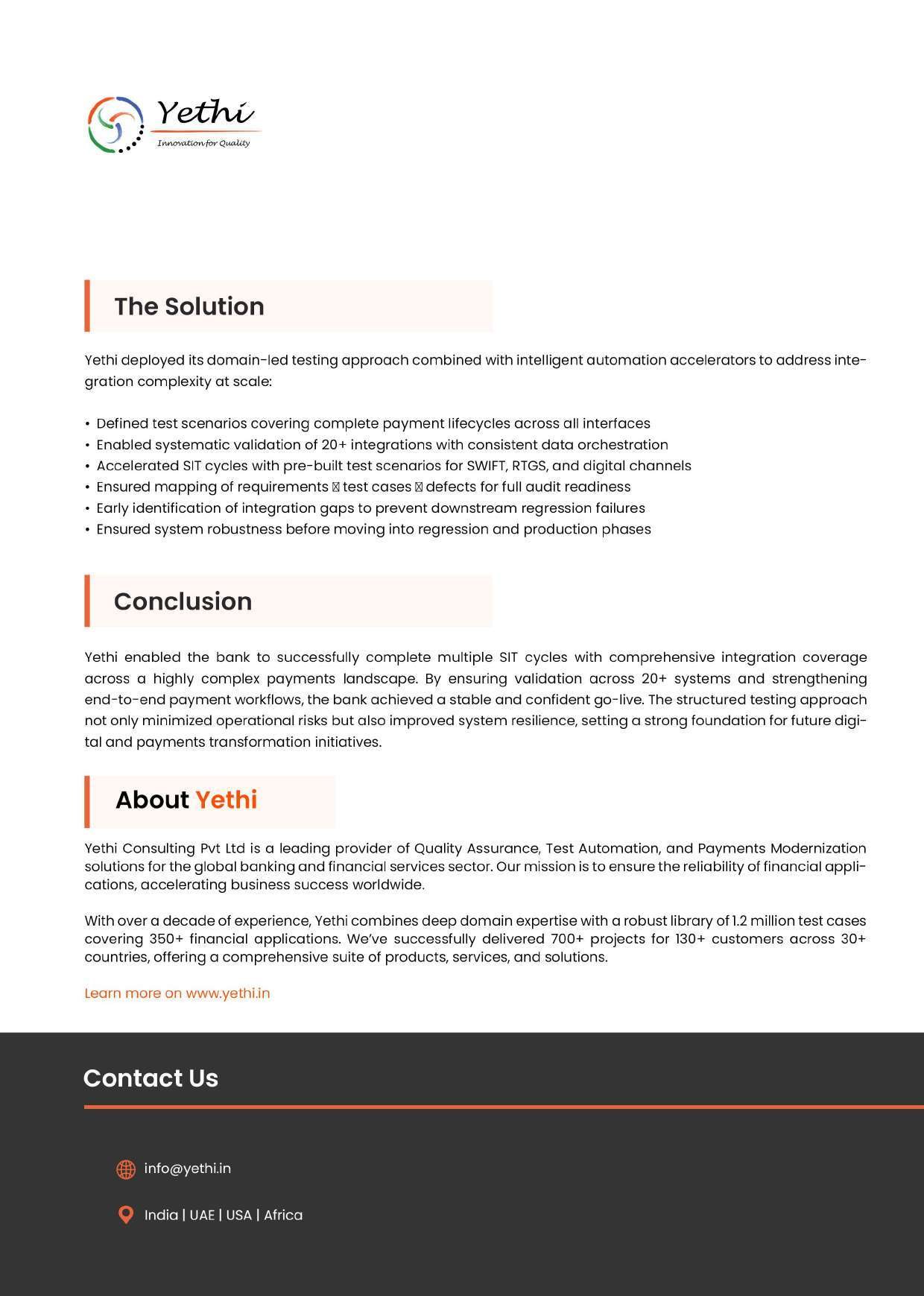 A Papua New Guinea Bank with 650,000 Customers Achieves Seamless OBPM Integration & Go-Live Stability - page 2