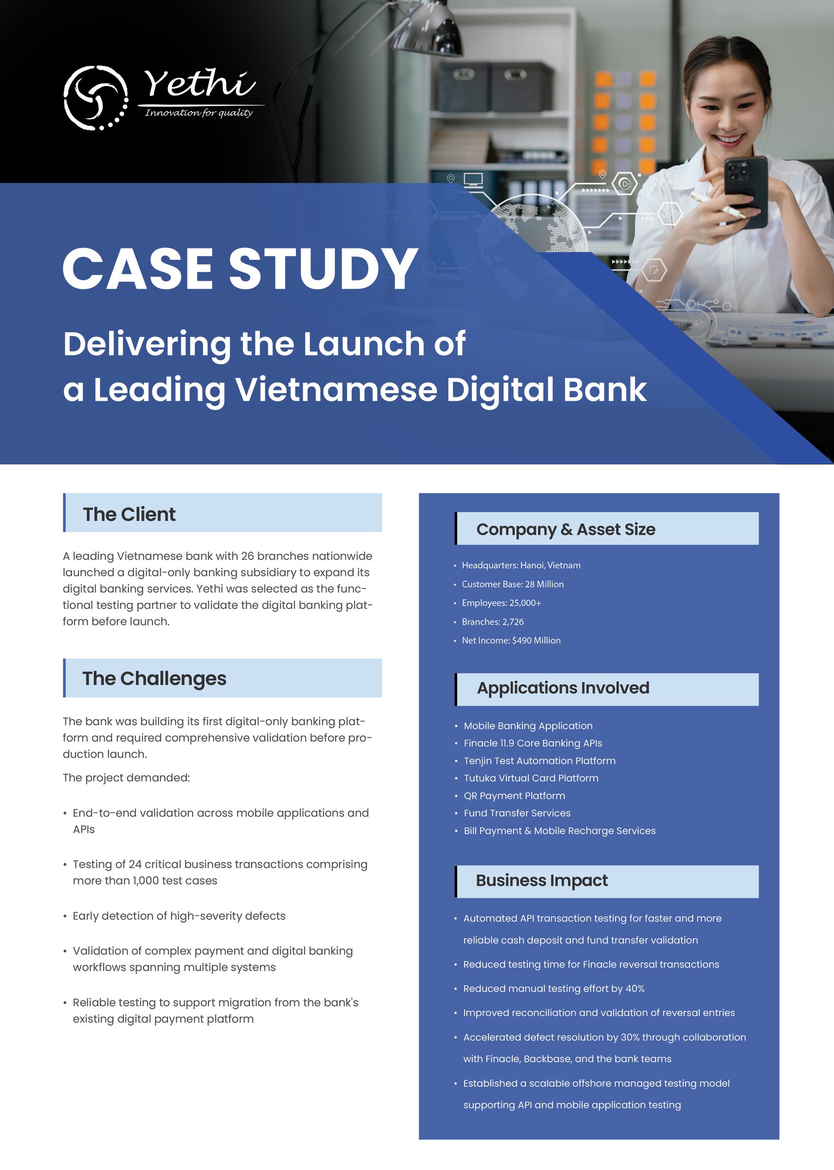 Yethi Helps Launch Vietnamese Digital Bank - page 1